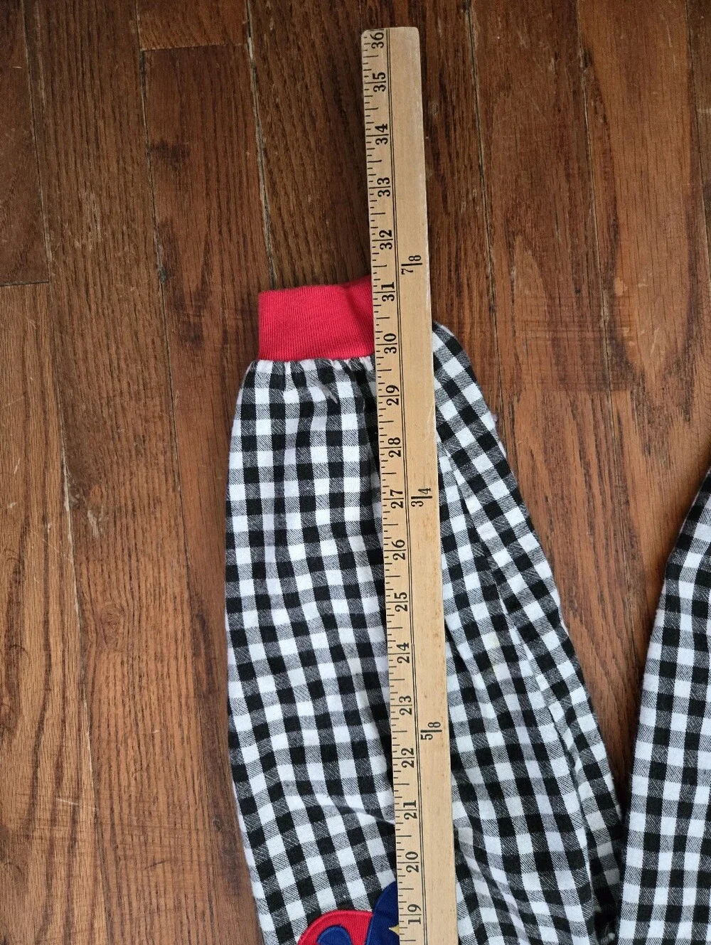 VTG Toddler 4T Matched Set Checked Suspender Pants Jacket Airplane Colorblock